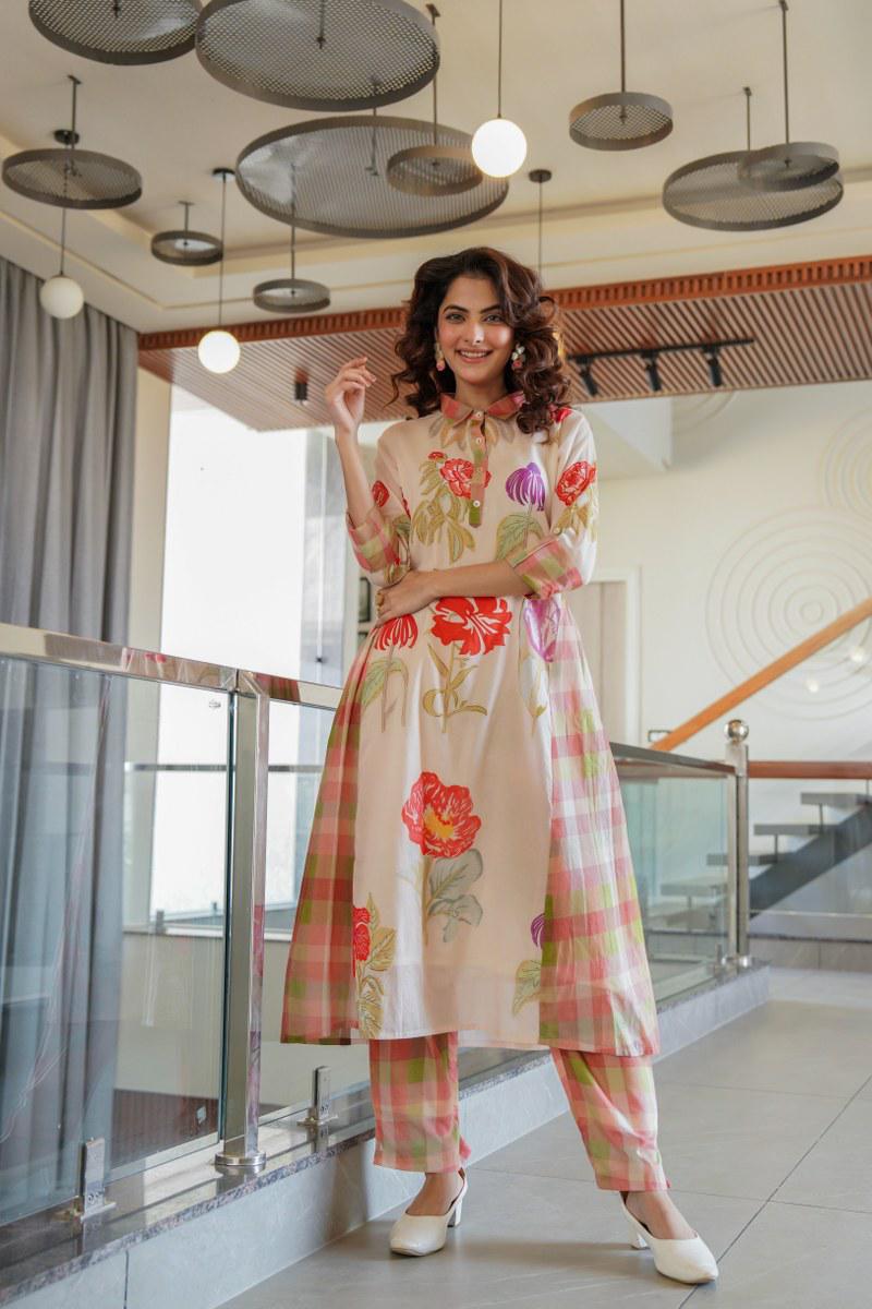 Rosewood Charm Kurta Set