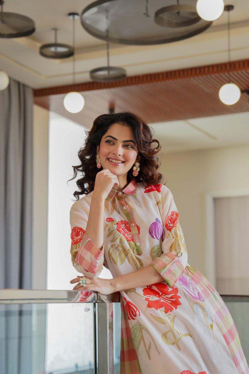 Rosewood Charm Kurta Set