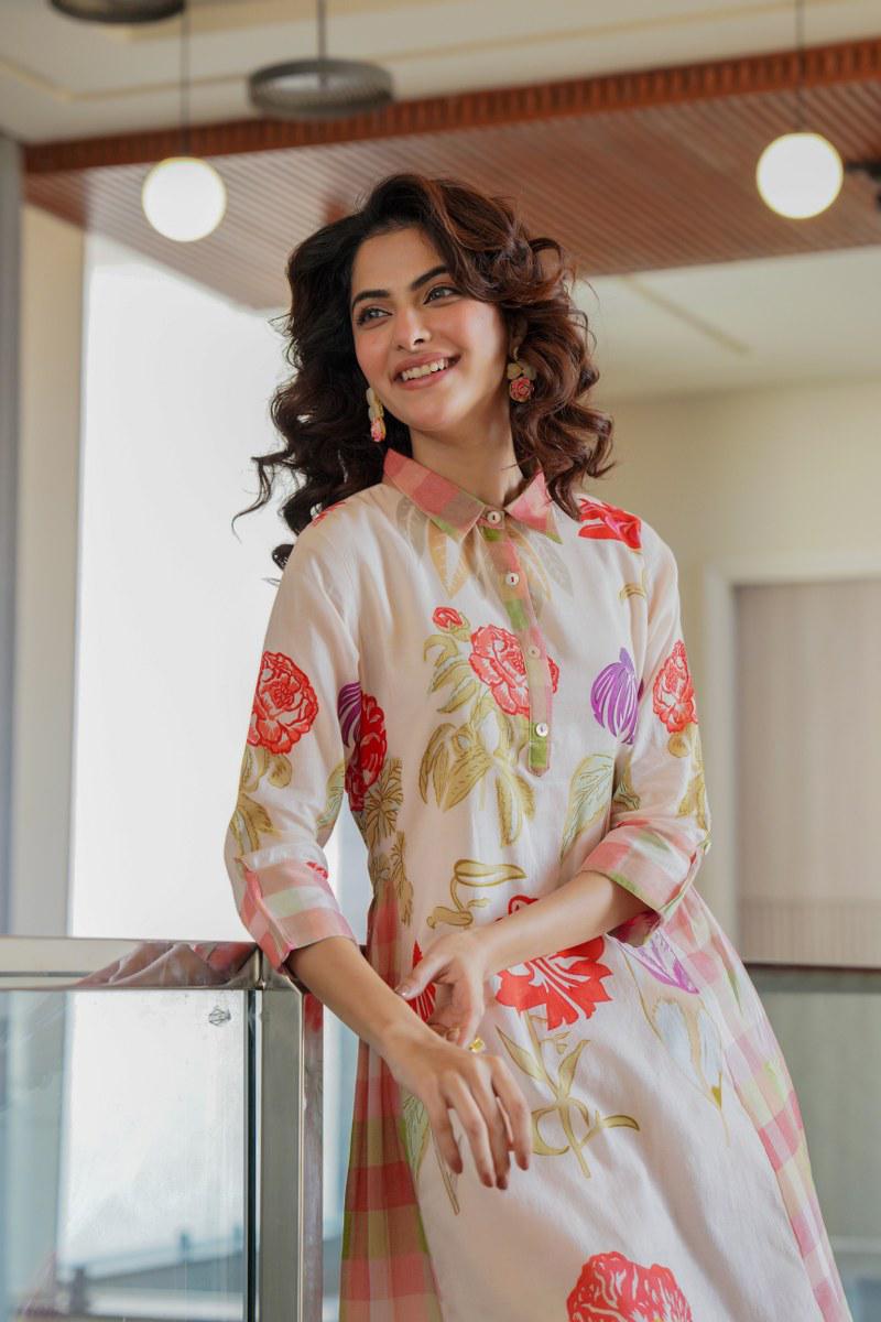 Rosewood Charm Kurta Set