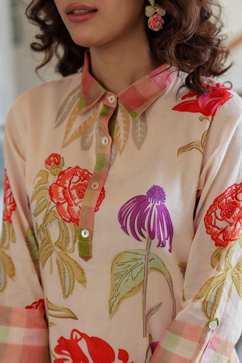 Rosewood Charm Kurta Set